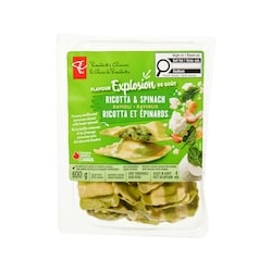 le Choix du Président Ravioli ricotta et épinards 600 g, 1,50 $/100g
