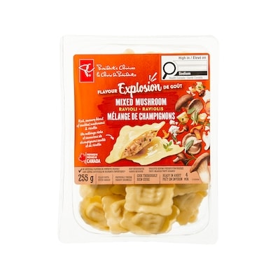 le Choix du Président Ravioli au mélange de champignons 255 g, 1,96 $/100g