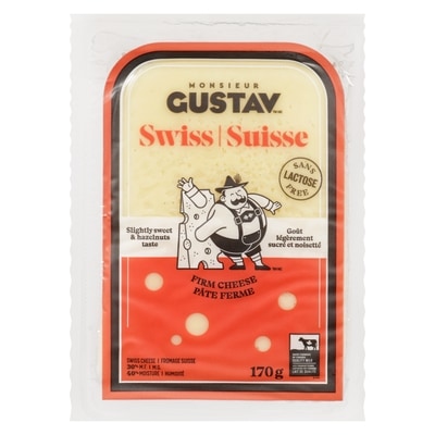 Monsieur Gustav Fromage suisse 170 g, 3,53 $/100g