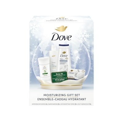 Dove Coffret cadeau Hydratant pour cheveux et peau 4 ea, 5,00 $/1ch
