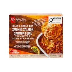 President's Choice Smoked Salmon Bake and Serve Dip 360 g, $2.91/100g
