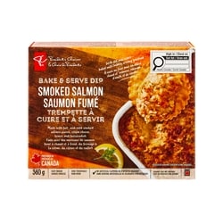 le Choix du Président Trempette à cuire et à servir au saumon fumé 360 g, 2,91 $/100g