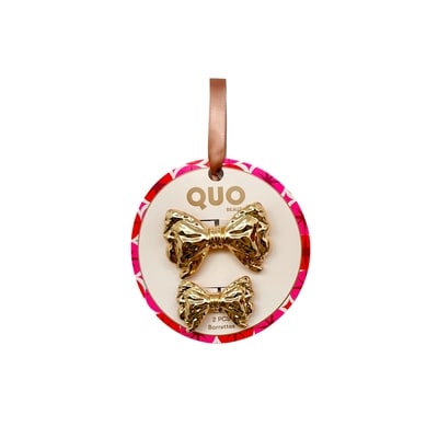 Quo Beauty Bow Barrette 2 ea, $6.00/1ea