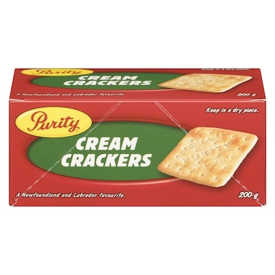 Purity Cream Crackers 200 g, $2.75/100g
