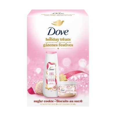 Dove Friandises des Fêtes Ensemble-cadeau, Biscuit au Sucre 2 ea, 15,00 $/1ch