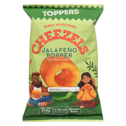 JALAPEÑO POPPER FLAVOURED CORN PUFFS CHEEZELS