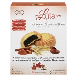Lula Cinnamon Cookies With Dates 192 g, $2.60/100g