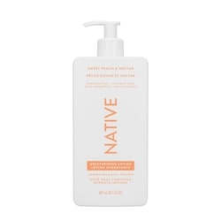 Native Lotion pour le corps et les mains pêche douce et nectar 487 ml, 3,90 $/100ml
