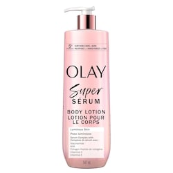 Olay Lotion pour le corps super sérum, lotion pour le corps hydratante pour la peau sèche avec le complexe super sérum pour ralentir les signes visibles de l’âge 547 ml, 4,02 $/100ml