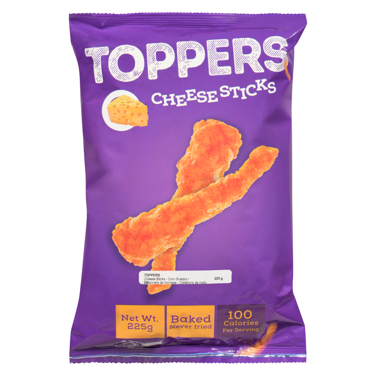 Toppers Cheddar Cheese Sticks