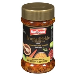 null Crushed Pickle Mixed In Oil 750 g, $0.87/100g