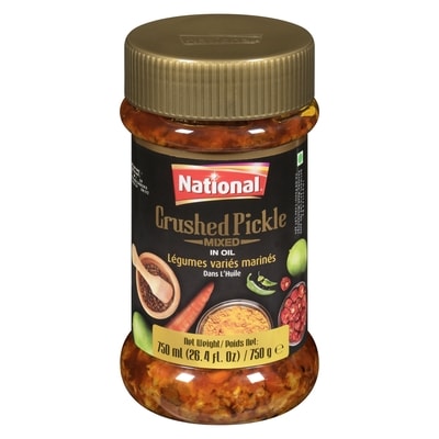 null Crushed Pickle Mixed In Oil 750 g, $0.87/100g
