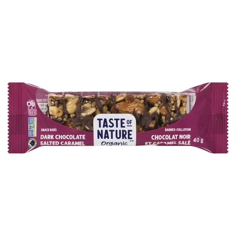Snack Bars Dark Chocolate Salted Caramel