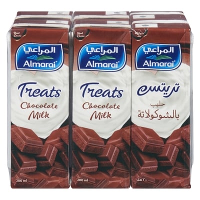 Almarai Lait au chocolat 6x200.0 ml, 2,75 $/100ml