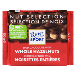 Dark Chocolate With Whole Hazelnuts