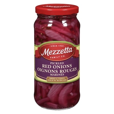 Mezzetta Pickled Red Onions 375 ml, $2.66/100ml