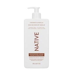 Native Lotion pour le corps et les mains noix de coco et vanille 487 ml, 3,90 $/100ml