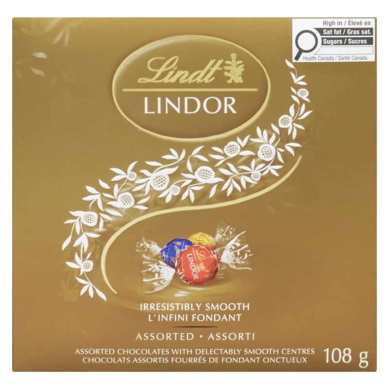 Assorted Chocolates With Delectably Smooth Centres Assorted