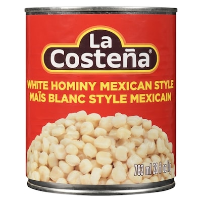 White Hominy Mexican Style