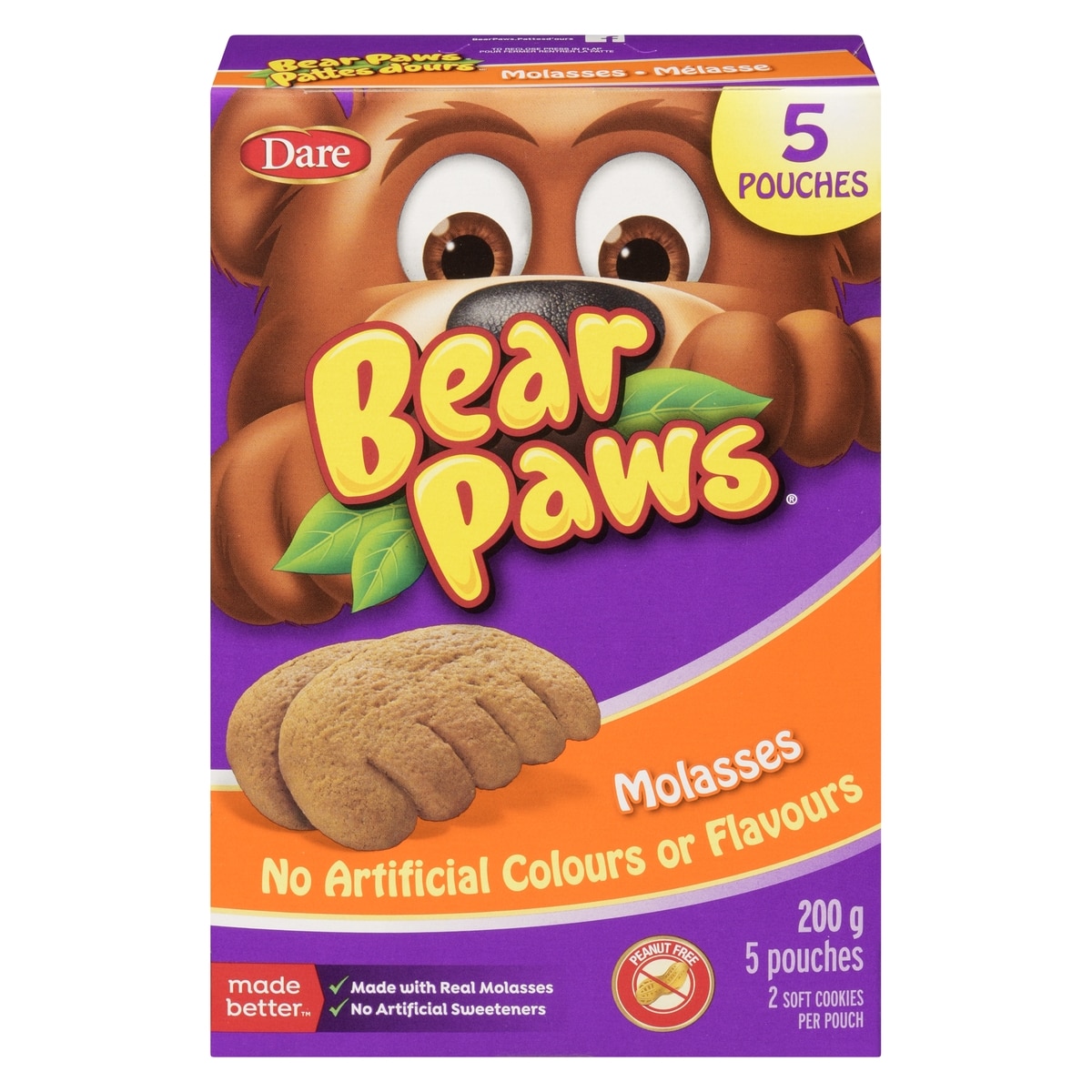 Dare Soft Cookies Molasses 200 g, $30.00/100g