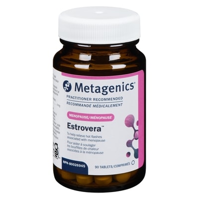 METAGENICS Estrovera 90 ea, $1.22/1ea