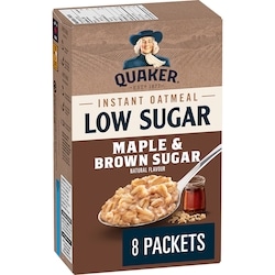 Maple & Brown Sugar Flavour Low Sugar Instant Oatmeal (8 packets).