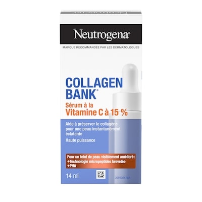 Neutrogena Sérum 15 % de vitamine C Collagen Bank 15 ml, 199,93 $/100ml