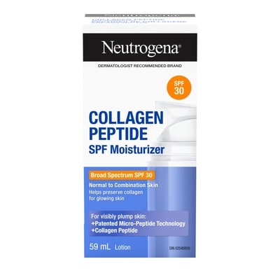 Neutrogena Collagen Peptide SPF 30 Moisturizer 59 ml, $39.31/100ml