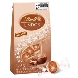 Lindt Sachet de truffes au chocolat Tiramisu LINDOR 150 g, 7,33 $/100g