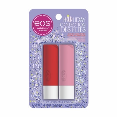 EOS Holiday Candy Cane Swirl Peppermint Twist Stick 2-Pack 8 g, $75.00/100g