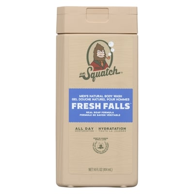 DR.Squatch Men's Natural Body Wash Fresh Falls 414 ml, $43.45/1ea