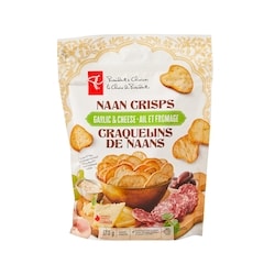 le Choix du Président Craquelins de Naan à l’ail et au fromage 170 g, 2,35 $/100g