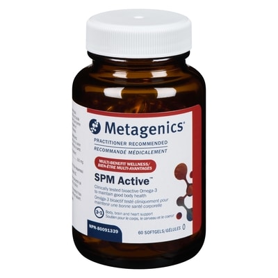 METAGENICS Spm Active 60 ea, $1.50/1ea