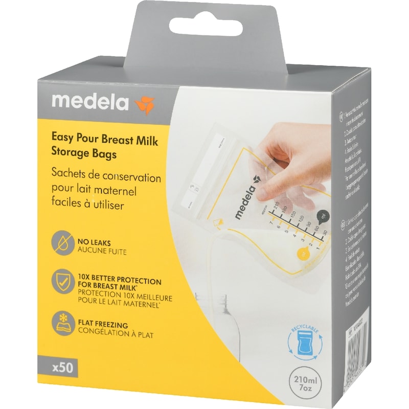 Easy Pour Breast Milk Storage Bags