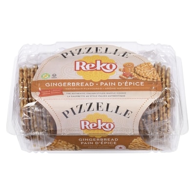 Reko The Authentic Italian Styled Waffle Cookie Gingerbread Limited Edition 200 g, $2.25/100g