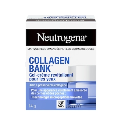 Neutrogena Gel-crème pour les yeux Collagen Bank 14 g, 214,21 $/100g