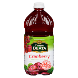 Terra Beata Real Fruit Cocktail Cranberry 1.89 l, $0.48/100ml
