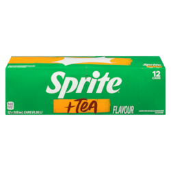 Sprite Lemon Lime & Tea Soda, Sprite + Tea 12x355.0 ml, $0.21/100ml