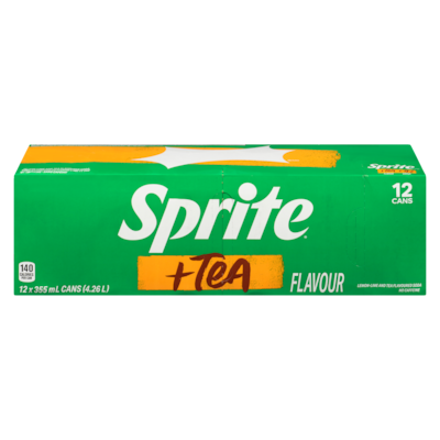 Sprite Lemon Lime & Tea Soda, Sprite + Tea  12x355.0 ml, $0.20/100ml