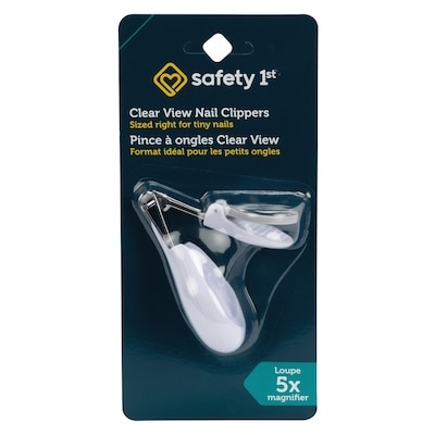 Safety First Clear View Nail Clippers 1 ea, $5.49/1ea