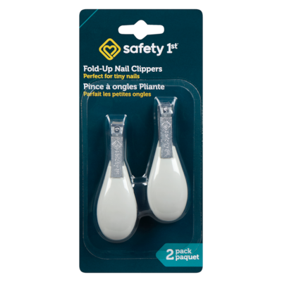 Pince à ongles pliante, paquet de 2