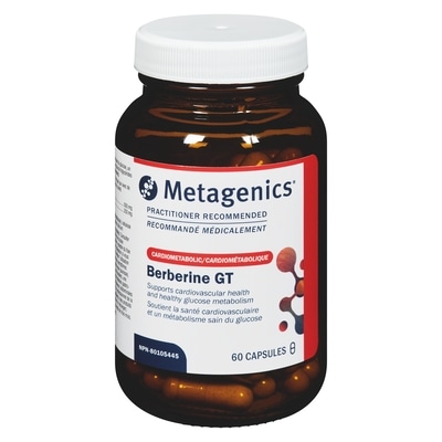METAGENICS Berberine Gt 60 ea, $0.92/1ea