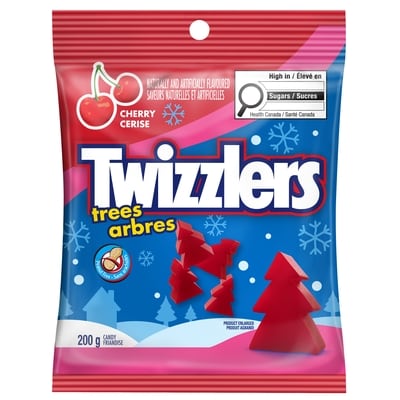 Twizzlers Friandises à la cerise arbres 200 g, 1,75 $/100g