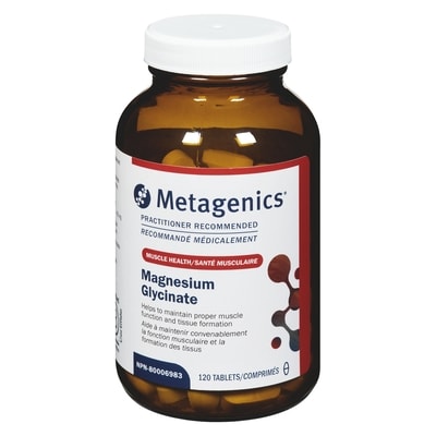 METAGENICS Magnesium Glycinate 120 ea, $0.42/1ea