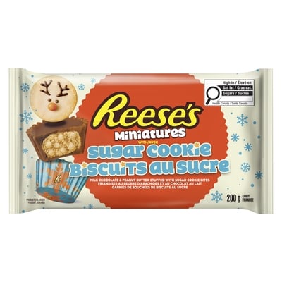 Reese’s Friandise avec biscuits au sucre 200 g, 2,75 $/100g