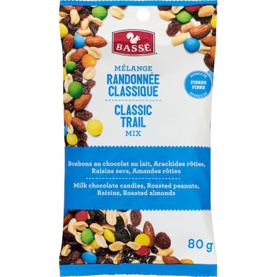 Basse Classic Trail Mix 80 g, $2.50/100g