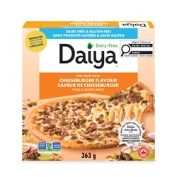 Daiya Dairy Free Gluten Free Meatless Cheeseburger Flavour Pizza 363 g, $3.58/100g