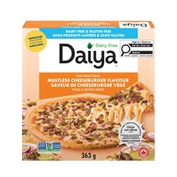 Daiya Pizza saveur cheeseburger sans viande et sans produits laitiers 363 g, 2,20 $/100g