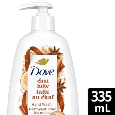 Dove Liquid Hand Wash, Limited Edition Chai Latte (Nourishment) 355 ml, $2.82/100ml