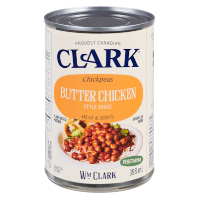 Clark Chickpeas Butter Chicken Style Sauce 398 ml, $0.70/100ml